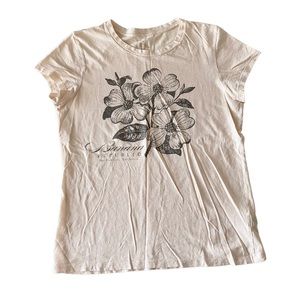 Banana Republic graphic tee, Size L, 100% cotton